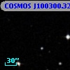 COSMOS J100300.32+014116.9