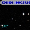 COSMOS J100257.97+014106.0