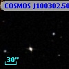COSMOS J100302.50+014040.3