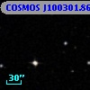 COSMOS J100301.86+014038.8