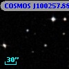 COSMOS J100257.88+014031.2