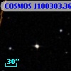 COSMOS J100303.36+014029.5