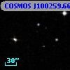 COSMOS J100259.66+014014.4