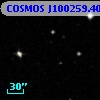 COSMOS J100259.40+014009.5