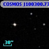COSMOS J100300.73+014002.1