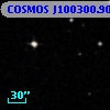 COSMOS J100300.90+013944.5