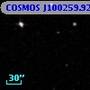 COSMOS J100259.92+013920.8