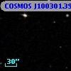 COSMOS J100301.39+013911.0