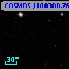 COSMOS J100300.78+013909.9