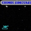 COSMOS J100259.65+013909.6