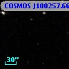 COSMOS J100257.66+013905.9
