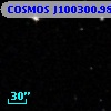 COSMOS J100300.98+013902.0