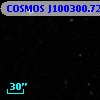 COSMOS J100300.72+013851.8