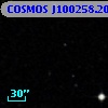 COSMOS J100258.20+013825.9