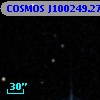 COSMOS J100249.27+014715.8