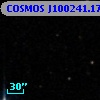 COSMOS J100241.17+014704.6