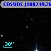 COSMOS J100249.26+014700.8