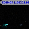 COSMOS J100221.08+014650.3