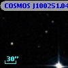 COSMOS J100251.04+014650.4