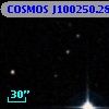 COSMOS J100250.28+014653.1