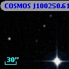 COSMOS J100250.61+014634.9