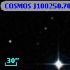 COSMOS J100250.70+014640.7