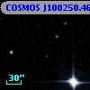 COSMOS J100250.46+014639.5