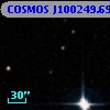 COSMOS J100249.69+014645.3