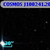 COSMOS J100241.20+014631.9