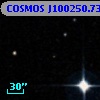 COSMOS J100250.73+014629.6