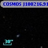 COSMOS J100216.91+014628.9