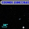 COSMOS J100220.65+014614.4
