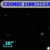 COSMOS J100222.58+014616.5