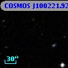 COSMOS J100221.92+014615.7