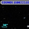 COSMOS J100222.55+014605.6