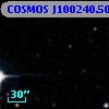 COSMOS J100240.50+014559.6