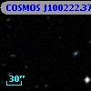 COSMOS J100222.37+014600.3
