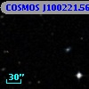 COSMOS J100221.56+014555.6