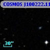 COSMOS J100222.11+014555.4