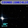COSMOS J100241.59+014552.7