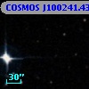 COSMOS J100241.43+014552.3