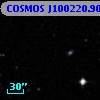 COSMOS J100220.90+014550.4
