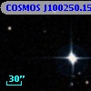 COSMOS J100250.15+014549.5
