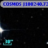 COSMOS J100240.72+014547.1
