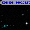 COSMOS J100221.62+014542.3