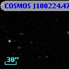 COSMOS J100224.47+014539.1