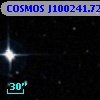 COSMOS J100241.72+014534.0