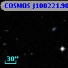 COSMOS J100221.90+014532.3