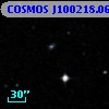 COSMOS J100218.06+014531.8