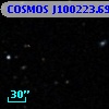 COSMOS J100223.69+014526.1